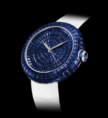 Review Jacob & Co brilliant baguette BLUE SAPPHIRES BA534.30.BB.BB.A Replica watch